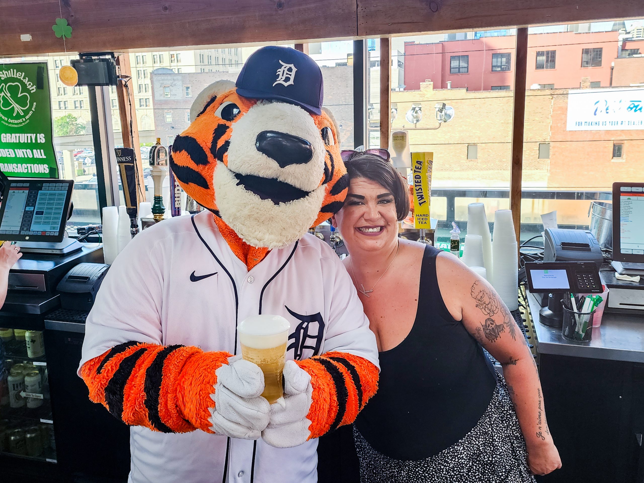 Detroit Tigers downtown detroit