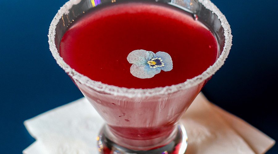 Berry Lemon Drop Martini