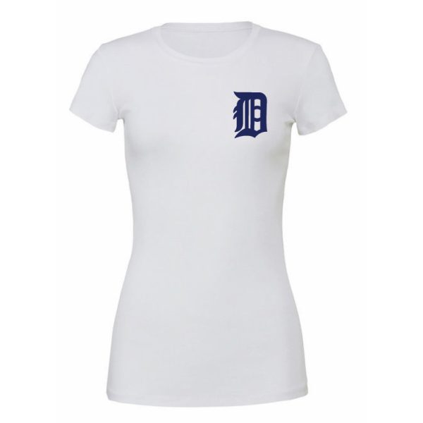 Women's White V-Neck T-Shirt